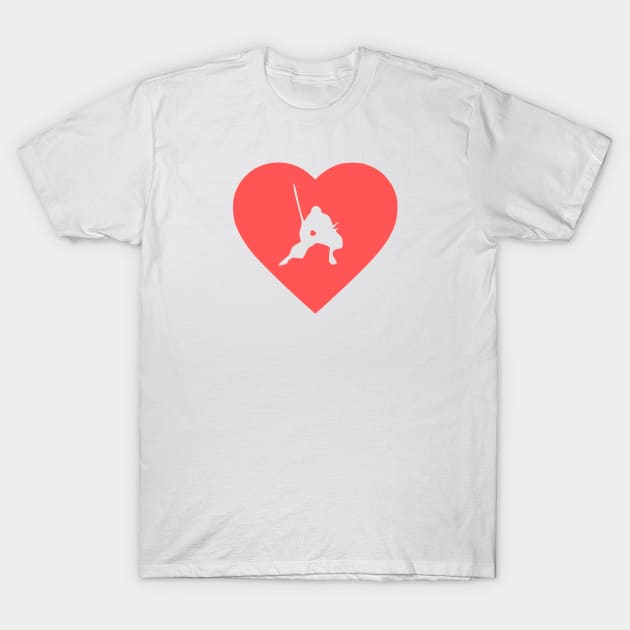 Love Ninja T-Shirt by OrangeCup